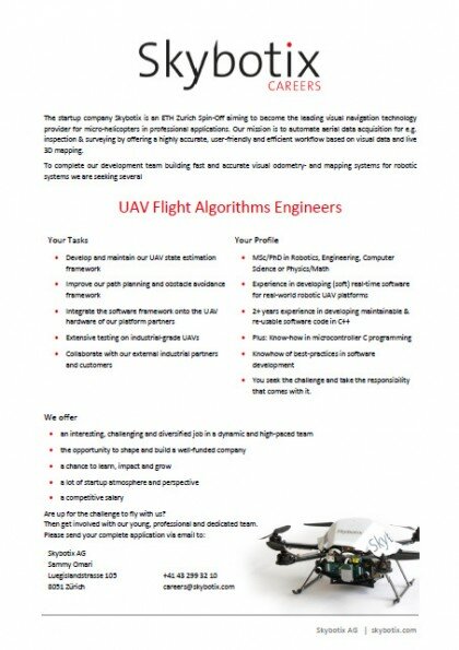UAV Flight Algorithm Engineer